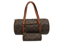 Load image into Gallery viewer, LOUIS VUITTON ルイヴィトン パピヨン30 ハンドバッグ M51365 旧型 モノグラムキャンバス ブラウン 美品 中古 4b011885