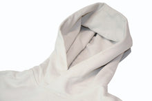 画像をギャラリービューアに読み込む, BALENCIAGA バレンシアガ 22AW Be different Hoodie プルオーバーフーディー 713677 サイズ1 アイボリー 刺繍 美品 中古 4b013315