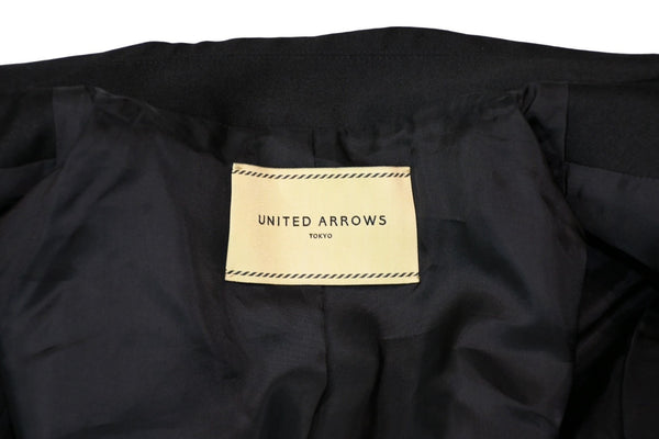 極美品 UNITED ARROWS ユナイテッドアローズ ジャケット ブラック サイズ36 1522-257-2899 中古 4b013339