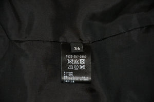 極美品 UNITED ARROWS ユナイテッドアローズ ジャケット ブラック サイズ36 1522-257-2899 中古 4b013339