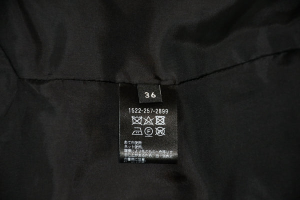 極美品 UNITED ARROWS ユナイテッドアローズ ジャケット ブラック サイズ36 1522-257-2899 中古 4b013339