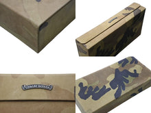 画像をギャラリービューアに読み込む, CHROME HEARTS クロムハーツ サングラスケース メガネケース BSフレア パッチ カーキ 迷彩 カモ柄 シルバー金具 美品 中古 4b002567