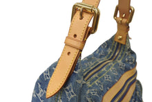 画像をギャラリービューアに読み込む, 極美品 LOUIS VUITTON ルイヴィトン モノグラムデニム バギーPM ショルダーバッグ ワンショルダー M95049 インディゴブルー 中古 4b002665