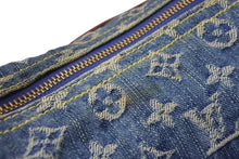 画像をギャラリービューアに読み込む, 極美品 LOUIS VUITTON ルイヴィトン モノグラムデニム バギーPM ショルダーバッグ ワンショルダー M95049 インディゴブルー 中古 4b002665