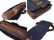 画像をギャラリービューアに読み込む, Christian Dior クリスチャンディオール ストリートシック ショルダーバッグ BM-0052 デニム レザー ガリアーノ期 美品 中古 4b002850