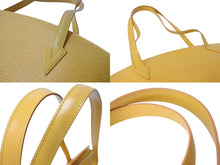 Load image into Gallery viewer, LOUIS VUITTON ルイヴィトン サンジャックPM ハンドバッグ M52279 エピ レザー イエロー ゴールド金具 美品 中古 4b003440