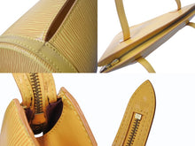 Load image into Gallery viewer, LOUIS VUITTON ルイヴィトン サンジャックPM ハンドバッグ M52279 エピ レザー イエロー ゴールド金具 美品 中古 4b003440