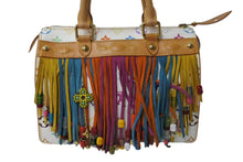 Load image into Gallery viewer, LOUIS VUITTON ルイヴィトン スピーディ フラーンジュ25 ハンドバッグ M40113 モノグラム マルチカラー 村上隆 美品 中古 4b003614