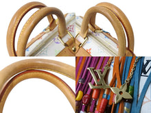Load image into Gallery viewer, LOUIS VUITTON ルイヴィトン スピーディ フラーンジュ25 ハンドバッグ M40113 モノグラム マルチカラー 村上隆 美品 中古 4b003614