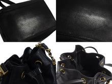 Load image into Gallery viewer, CHANEL シャネル ショルダーバッグ 3番台 ココマーク ラムスキン ブラウン 巾着型 ゴールド金具 イタリア製 美品 中古 4b003791