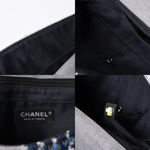 極美品 CHANEL シャネル デカマトラッセ30 Sフラップ Wチェーンショルダーバッグ 21番台 ココマーク パッチワーク ステッチ 中古 4a000390