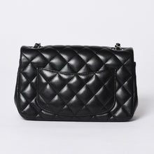 画像をギャラリービューアに読み込む, 極美品 CHANEL シャネル ミニマトラッセ19 Sフラップ Sチェーンショルダーバッグ 26番台 ラムスキン ココマーク シルバー金具 中古 4a000416
