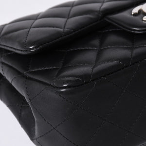 Very Good Condition CHANEL Mini Matelasse 19 S Flap S Chain Shoulder Bag No. 26 Lambskin Coco Mark Silver Hardware Used 4a000416