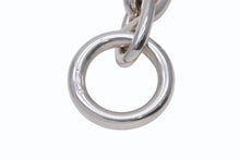 画像をギャラリービューアに読み込む, 新品未使用 HERMES エルメス シェーヌダンクルGM ブレスレット 重量約98.5g Ag925刻印 10リンク シルバ−925 中古 4b004016