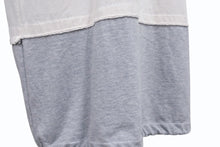 画像をギャラリービューアに読み込む, MARNI マルニ 半袖Ｔシャツ ロング丈 ワンピース 重ね着 S22763 テスート ピンク グレー サイズ46 美品 中古 4b004528