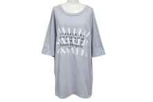 画像をギャラリービューアに読み込む, Maison Martin Margiela メゾンマルタンマルジェラ 半袖Tシャツ カットソー カレンダーロゴ ブルー サイズ48 美品 中古 4b004529