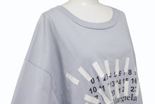 画像をギャラリービューアに読み込む, Maison Martin Margiela メゾンマルタンマルジェラ 半袖Tシャツ カットソー カレンダーロゴ ブルー サイズ48 美品 中古 4b004529