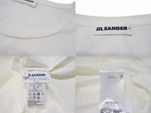 画像をギャラリービューアに読み込む, JIL SANDER PLUS ジルサンダー プラス 長袖Tシャツ 無地 KK PM ZI 0502 コットン ポリウレタン ホワイト サイズL 美品 中古 4b004531