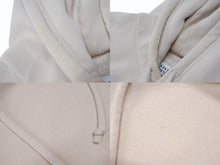 画像をギャラリービューアに読み込む, MAISON MARGIELA メゾンマルジェラ SWEATSHIRT パーカー S25596 イタリア製 コットン ポリエステル ベージュ サイズM 美品 中古 4b004533