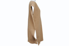 Load image into Gallery viewer, MaisonMargiela メゾンマルジェラ Vネック ベスト S50TH0059 イタリア製 ウール カシミヤ ナイロン ブラウン サイズS 美品 中古 4b004541