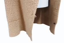 Load image into Gallery viewer, MaisonMargiela メゾンマルジェラ Vネック ベスト S50TH0059 イタリア製 ウール カシミヤ ナイロン ブラウン サイズS 美品 中古 4b004541