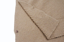 Load image into Gallery viewer, MaisonMargiela メゾンマルジェラ Vネック ベスト S50TH0059 イタリア製 ウール カシミヤ ナイロン ブラウン サイズS 美品 中古 4b004541