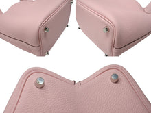 画像をギャラリービューアに読み込む, 新品未使用 HERMES エルメス ピコタンロック PM ハンドバッグ トリヨンクレマンス ローズサクラ シルバー金具 W刻印 中古 4b004678