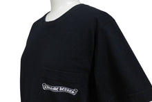 画像をギャラリービューアに読み込む, CHROME HEARTS クロムハーツ ハーフスリーブポケット 半袖Tシャツ スクロールラベル ラージスター サイズS 美品 中古 4b004759
