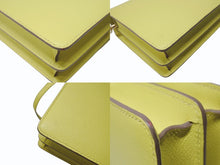 画像をギャラリービューアに読み込む, 新品同様 HERMES エルメス ショルダーバッグ サックロウリスミニ ヴォーガリバー イエロー ゴールド金具 Y刻印 4b004820