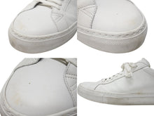 画像をギャラリービューアに読み込む, Givenchy ジバンシー アーバンストリート レザー ロートップスニーカー レザー ホワイト ブラック サイズ45 美品 中古 4B004914
