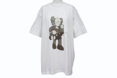 新品未使用品 UNIQLO ユニクロ ｘ KAWS カウズ コラボ 半袖Tシャツ ホワイト サイズ XL 中古 4b005647