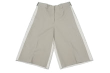 Load image into Gallery viewer, JIL SANDER ジルサンダー ショーツ ショートパンツ J03KA0230 サイズ32 切り替えデザイン ベージュ ウール レーヨン 美品 中古 4b005750
