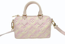 画像をギャラリービューアに読み込む, 極美品 LOUIS VUITTON ルイヴィトン モノグラム アンプラント 2WAYバッグ ナノ スピーディ M81508 レザー 中古 4b006064