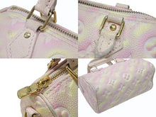 画像をギャラリービューアに読み込む, 極美品 LOUIS VUITTON ルイヴィトン モノグラム アンプラント 2WAYバッグ ナノ スピーディ M81508 レザー 中古 4b006064