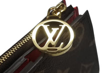 画像をギャラリービューアに読み込む, 新品未使用 LOUIS VUITTON ルイヴィトン モノグラム ポルトフォイユ リサ 新作 二つ折り財布 M13420 村上隆 ブラウン 中古 4b006148