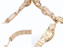 画像をギャラリービューアに読み込む, 極美品 CARTIER カルティエ BAIGNOIRE MINI ミニ ベニュワール 腕時計 W15109D8 重量約66.0g 金無垢 白文字盤 防水ケース クォーツ 中古 4b006172