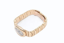 画像をギャラリービューアに読み込む, 極美品 CARTIER カルティエ BAIGNOIRE MINI ミニ ベニュワール 腕時計 W15109D8 重量約66.0g 金無垢 白文字盤 防水ケース クォーツ 中古 4b006172