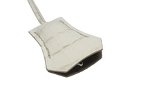 画像をギャラリービューアに読み込む, 未使用品 HERMES エルメス クロシェット カデナ キー セット ニロティカス ヒマラヤ シルバー金具 中古 4b006284