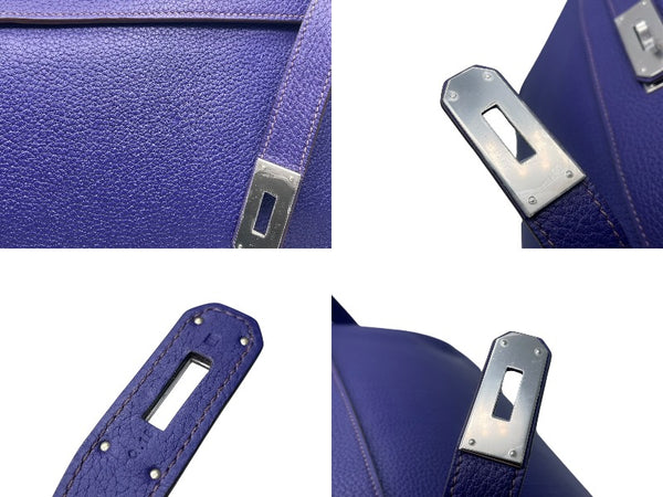新品同様 HERMES エルメス ケリー 40 ハンドバッグ 2WAY アイリス トゴ シルバー金具 ◻︎N刻印 中古4b011574