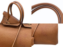 Load image into Gallery viewer, 極美品 HERMES エルメス バーキン30 ハンドバッグ トゴ ゴールド ゴールド金具 D刻印 中古 4b011605