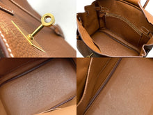 Load image into Gallery viewer, 極美品 HERMES エルメス バーキン30 ハンドバッグ トゴ ゴールド ゴールド金具 D刻印 中古 4b011605