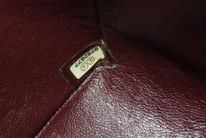 極美品 CHANEL シャネル ミニマトラッセ17 Sフラップ Sチェーンショルダーバッグ 8番台 ココマーク ラムスキン ブラック 中古 4b011617