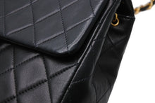 Load image into Gallery viewer, 極美品 CHANEL シャネル ミニマトラッセ20 Sフラップ Sチェーンショルダーバッグ A2800 2番台 ココマーク ラムスキン ブラック 中古 4b011636