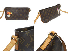 画像をギャラリービューアに読み込む, LOUIS VUITTON ルイヴィトン トロター ショルダーバッグ モノグラムパンダ 村上隆 ポシェット M51241 美品 中古 4c070570