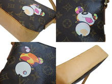 画像をギャラリービューアに読み込む, LOUIS VUITTON ルイヴィトン トロター ショルダーバッグ モノグラムパンダ 村上隆 ポシェット M51241 美品 中古 4c070570