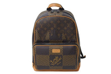 Load image into Gallery viewer, 極美品 LOUIS VUITTON ルイヴィトン キャンパス バックパック N40380 モノグラム ダミエ ジャイアント LVスクエアード 中古 4c071182