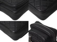 Load image into Gallery viewer, 極美品 CHANEL シャネル ショルダーバッグ マトラッセ チェーンショルダー 22番台 ブラック レザー ガンメタリック金具 中古 4C073564