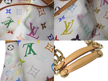 Load image into Gallery viewer, LOUISVUITTON ルイヴィトン モノグラム マルチカラー ウルスラ ブロン ハンドバッグ PVC ヌメ革 M40123 マルチカラー 美品 中古 4c074360