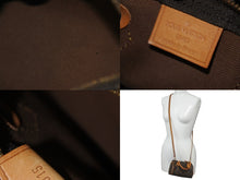 Load image into Gallery viewer, LOUIS VUITTON ルイヴィトン ミニスピーディ ハンドバッグ モノグラム M41534 スト付き PVC ブラウン ゴールド金具 美品 中古 4c074363