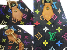 Load image into Gallery viewer, 極美品 LOUISVUITTON ルイヴィトン オードラ ハンドバッグ M40048 ブラック マルチカラー ゴールド金具 中古 4c074419